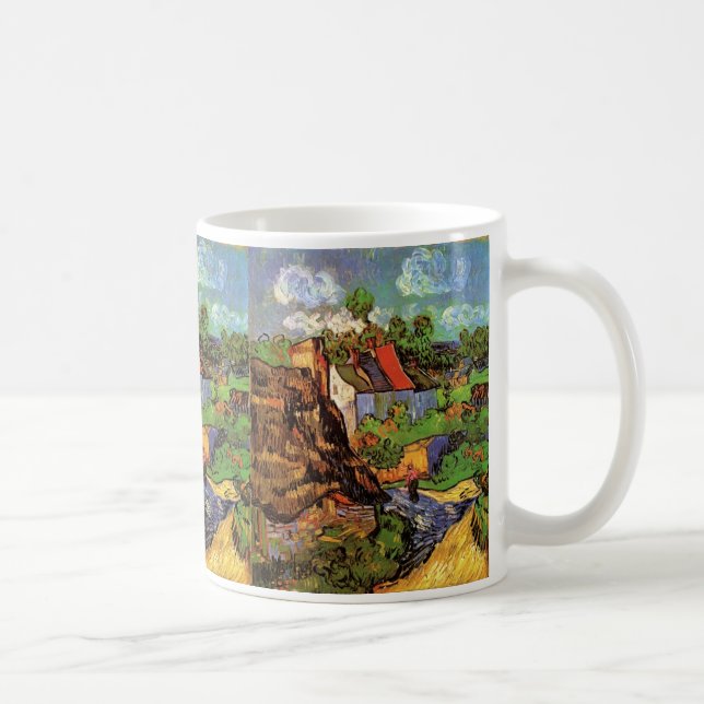 Häuser in Auvers von Vincent van Gogh Kaffeetasse (Rechts)