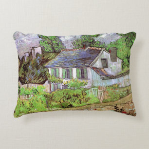 Häuser in Auvers von Vincent van Gogh Zierkissen