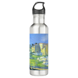 Häuser in der Provence Paul Cezanne Edelstahlflasche