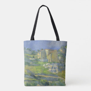 Häuser in der Provence von Paul Cezanne, Vintage A Tasche