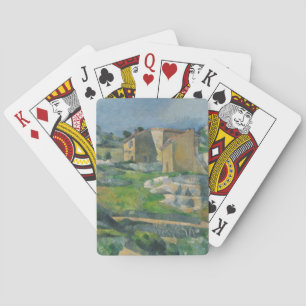 Häuser Pauls Cezanne   in der Provence: Das Riaux Spielkarten