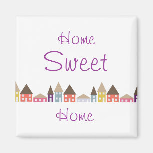 Häuser und Dach-Spitzen Magnet