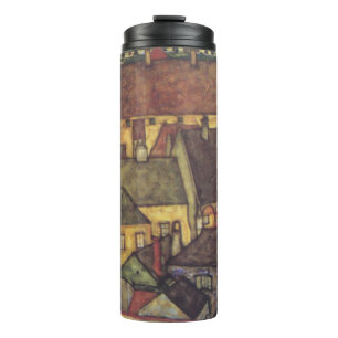 Häuser von Egon Schiele Thermosbecher