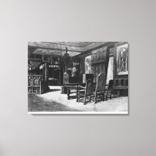 Häuser von Victor Hugo Leinwanddruck