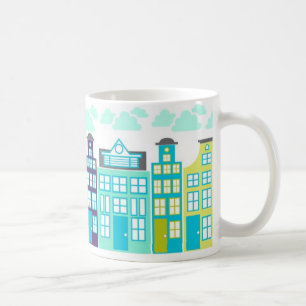 Häuserblock Kaffeetasse