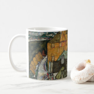Häuserreihe II, Inselstadt von Egon Schiele Kaffeetasse