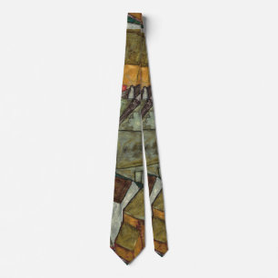 Häuserreihe II, Inselstadt von Egon Schiele Krawatte