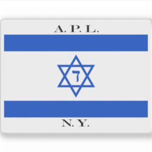 Hausflagge der American Palestine Line (1924-1926) Aufkleber