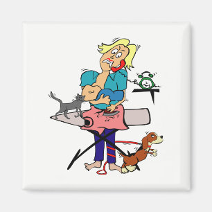 Hausfrau Magnet
