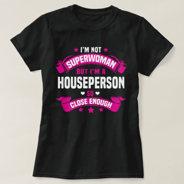 Hausfrau T-Shirt (Design vorne)