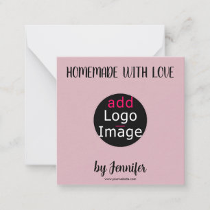 Hausgemacht mit Liebe Stilvoll dedizierte Rose Ros Mitteilungskarte