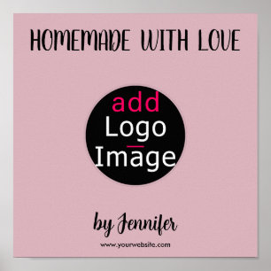 Hausgemacht mit Liebe Stilvoll dedizierte Rose Ros Poster