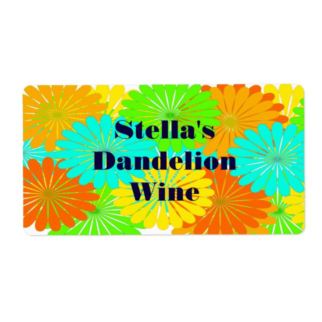 Hausgemachte Dandelion Weine Custom Festivals Gesc (Vorne)