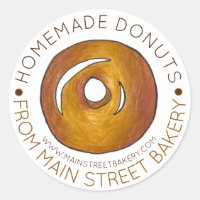 Hausgemachte Glasierte Donuts Doughnüsse, hergeste