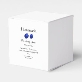 Hausgemachte Heidelbeermarmelade aus Liebe fügen T Geschenkschachtel