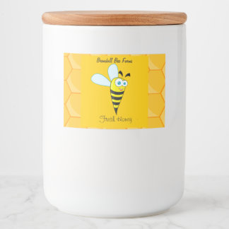 Hausgemachte Honey Jar Labels - Custom Honey Label Lebensmitteletikett