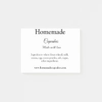 Hausgemachte Kuchen mit Liebe hinzufügen Text Webs