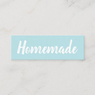 Hausgemachte minimalistisch-moderne, einfache Past Mini Visitenkarte