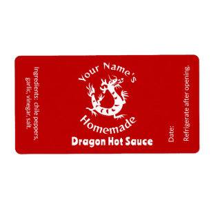 Hausgemachte Personalisierte Chili Hot Sauce asiat