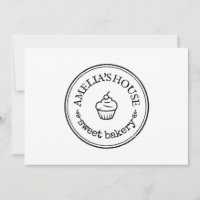 Hausgemachte rustikale Logo angepasste einfache Bä
