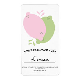 Hausgemachte Seife Business Lemon Limon Pink