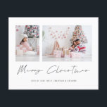 Haushalt 2025 Kalender 2 Foto Frohe Weihnachten<br><div class="desc">Haushalt 2025 Kalender 2 Foto Frohe Weihnachten. Ein Preis kleiner 4, 5 x 5, 6 "Alternative auf 110lbs, ähnlich in der Dicke wie eine Postkarte. Es gibt EINS pro Blatt. Ersetzen Sie einfach die beiden Fotos mit Ihren eigenen und personalisieren Sie mit Ihrem Gruß und Namen am Ende. Frohe Weihnachten...</div>