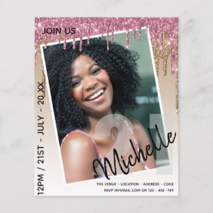 HAUSHALT 21. Geburtstag FOTO Driving Glitzer Einla