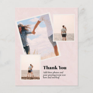 HAUSHALT DANK IHNEN Foto Collage Moderne Flyer