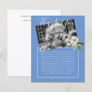 HAUSHALT Danke für das FOTO zur Beerdigung