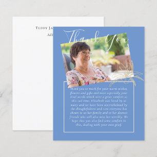 HAUSHALT Danke für das FOTO zur Beerdigung