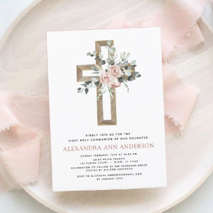Haushalt Erste Heilige Kommunion Dusty Pink Rose