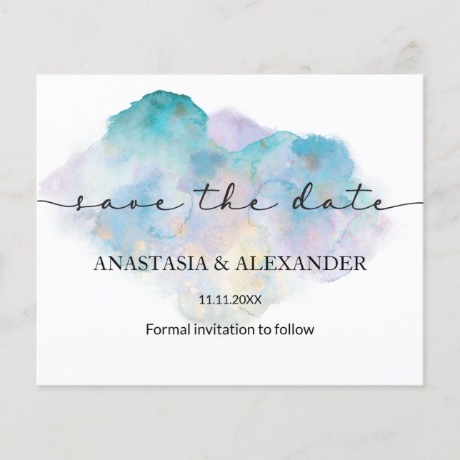 HAUSHALT/Flyer. Datum freihalten. Flyer (Vorne)