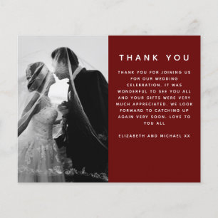 HAUSHALT Foto Wedding Vielen Dank, dass Sie die mo Flyer
