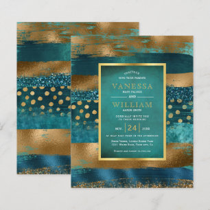 HAUSHALT - Hochzeitsreise mit Gold und aquamarinen
