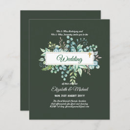 Haushalt KATHOLIC Christlich WEDDING Greenery bitt