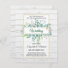 Haushalt KATHOLIC Christlich WEDDING Greenery bitt