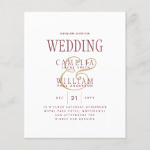 HAUSHALT Moderne Dusty Rose Pink Gold Hochzeit Ein