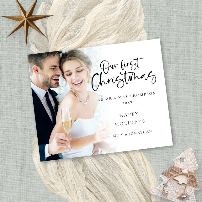 Haushalt Modernster Weihnachtsmann Foto (Value budget price smaller 4.5 x 5.6" alternative)