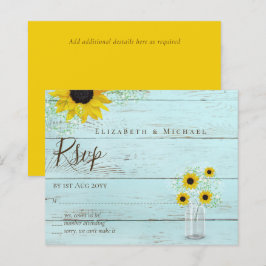 HAUSHALT Rustikale Sonnenblumen UAWG Hochzeit