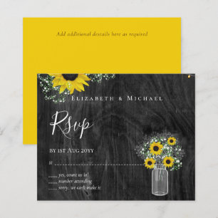 HAUSHALT Rustikale Sonnenblumen UAWG Hochzeit