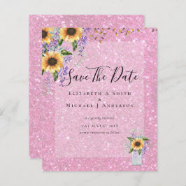 HAUSHALT SPAREN DIE DATEN Rustikale Sonnenblumen L