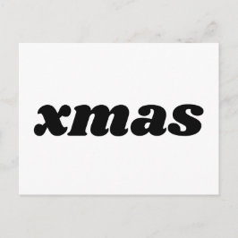Haushalt Xmas Postkarte
