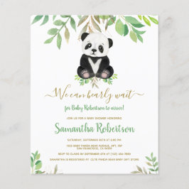 Haushaltsbären Wasserfarben Leaf Kinderdusche Einl