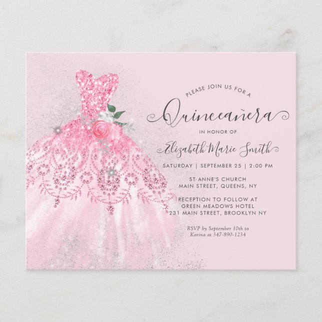 Haushaltsblush Rosa Bläserblume Silber Gourmet Qui (Vorderseite)