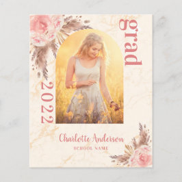 Haushaltsblütenpampas Abschluss danke