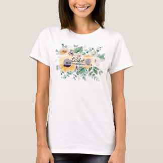 HAUSHALTSBREITE Brautparty GIBT SONNENBLUMEN T-Shirt