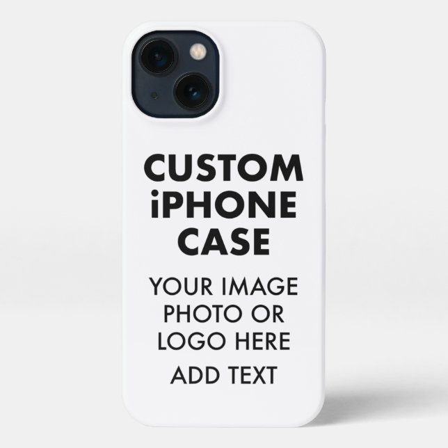 HAUSHALTSFALL FÜR Personalisiertes iPhone 13 Hülle (Rückseite)
