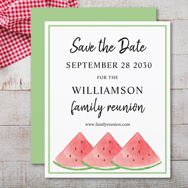 Haushaltsfamilie Wiedersehen Watermelon Save the D (Von Creator hochgeladen)