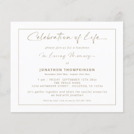 Haushaltsfeier des Lebens - Goldbrände