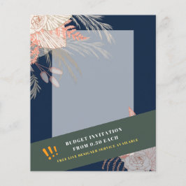 HAUSHALTSFLYER - KOSTENLOSES DESIGN - PAMPAS GRASS FLYER